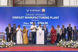 VinFast chính thức khai trương nhà máy đầu tiên ngoài Việt Nam tại Ấn Độ